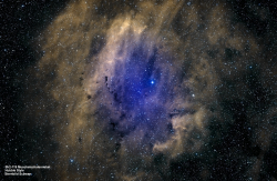 Sh2-119 Muschelschalennebel / Hubble Style